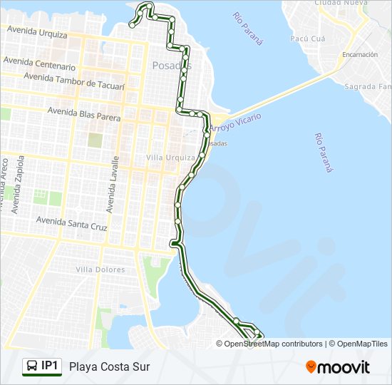 Mapa de IP1 de 