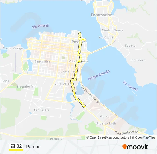 02 Bus Line Map