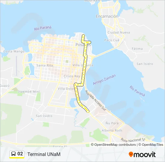 02 Bus Line Map