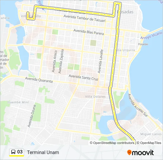 03 Bus Line Map