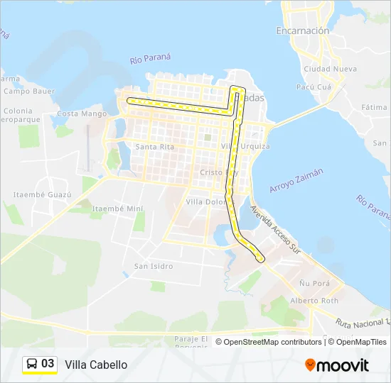 03 Bus Line Map