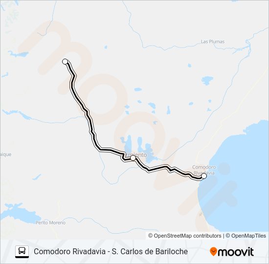 CRD - BRC Bus Line Map