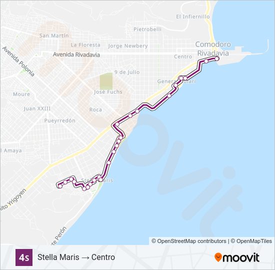 04S Bus Line Map