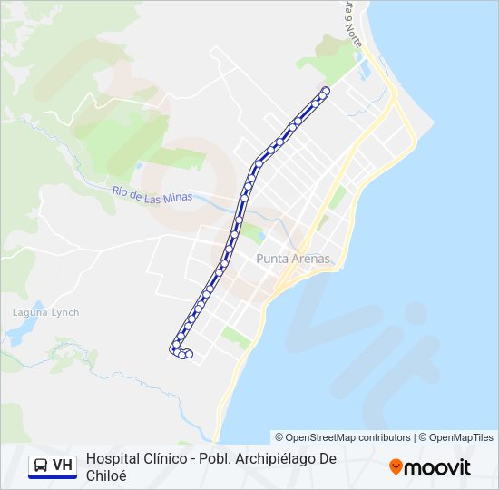 Mapa de VH de 