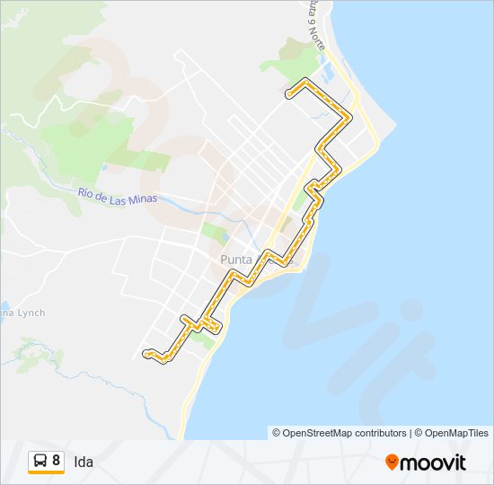 Mapa de 8 de 