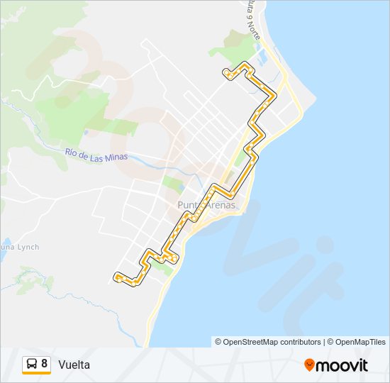 Mapa de 8 de 