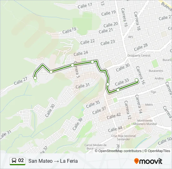 02 Bus Line Map