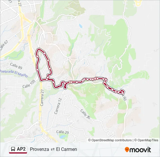 AP2  Line Map