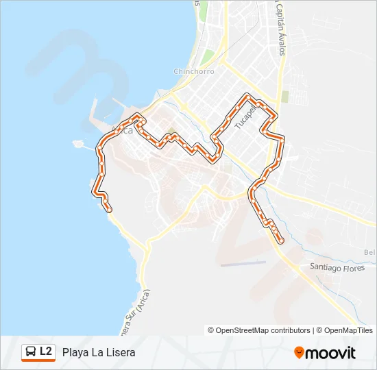 L2 Bus Line Map