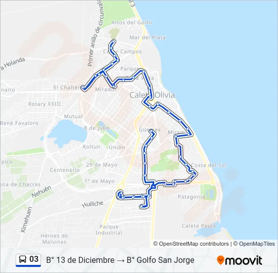 03 Bus Line Map