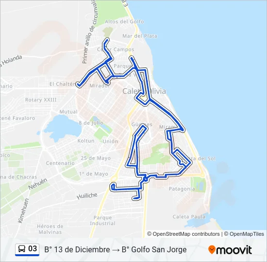 03 Bus Line Map