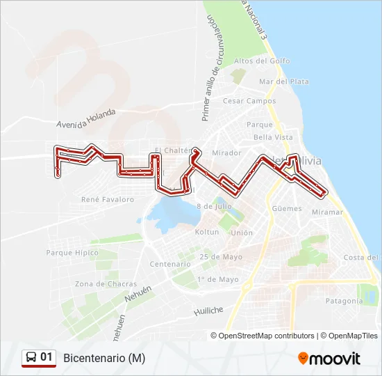 01 Bus Line Map