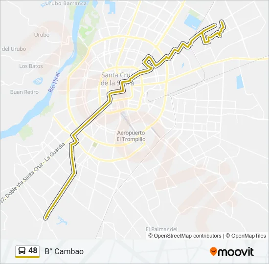 48 Bus Line Map