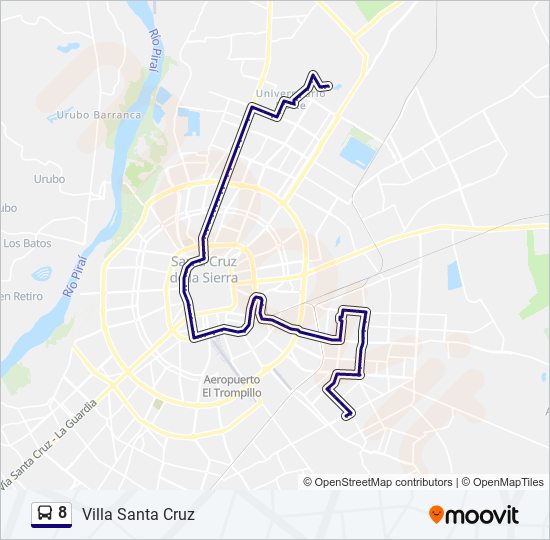 8 Route Schedules Stops Maps Villa Santa Cruz Updated