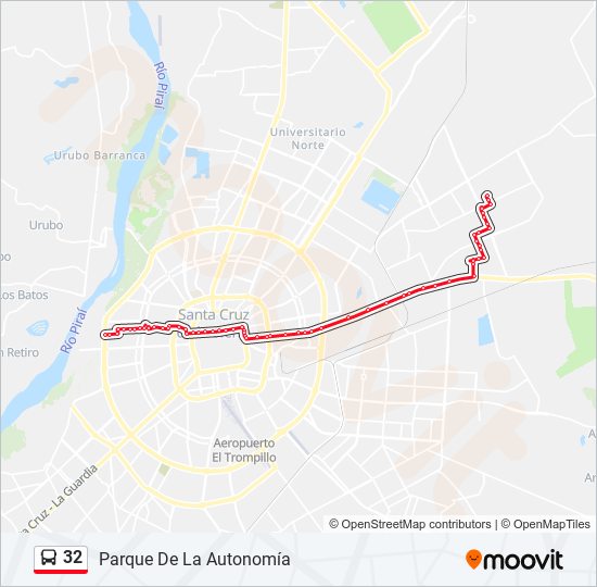 32 Route Schedules Stops Maps Parque De La Autonom a Updated