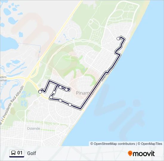 01 Bus Line Map