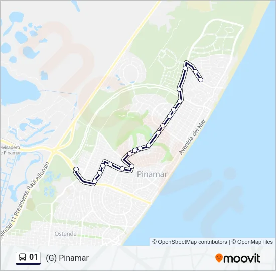 01 Bus Line Map