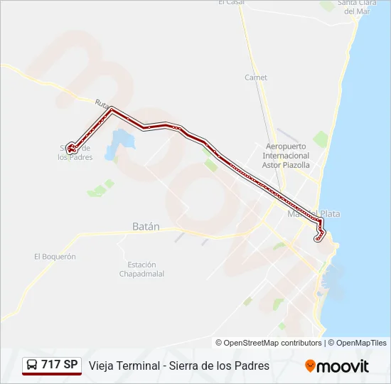 717 SP Bus Line Map