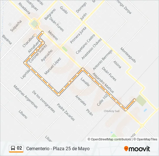 02 Bus Line Map