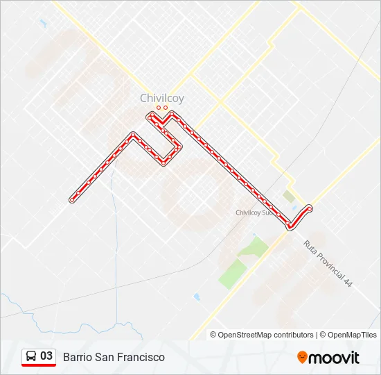 03 Bus Line Map