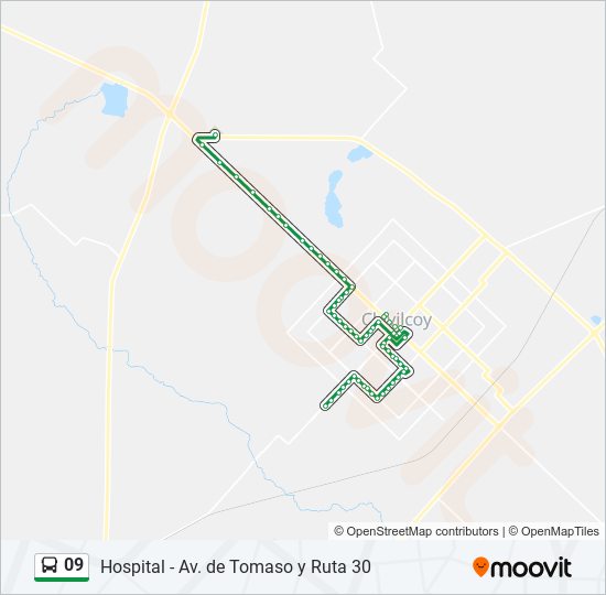 09 Bus Line Map
