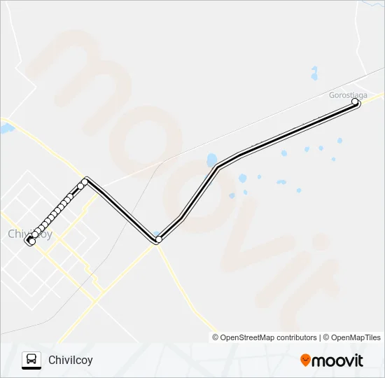 GOROSTIAGA  Line Map