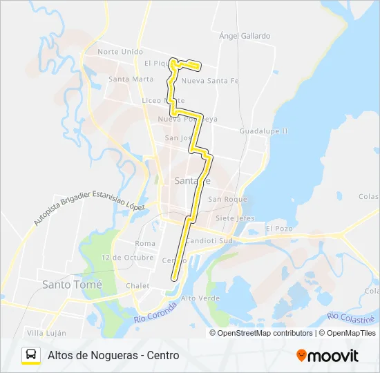11 Bus Line Map
