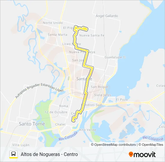 11 Bus Line Map