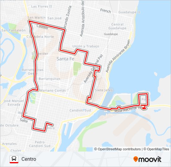 9 Bus Line Map