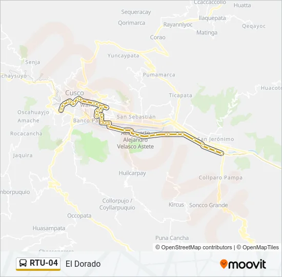 RTU-04 Bus Line Map
