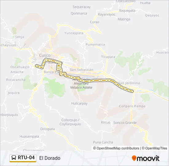 RTU-04 Bus Line Map