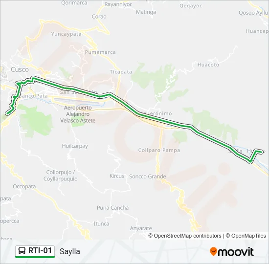 RTI-01 Bus Line Map