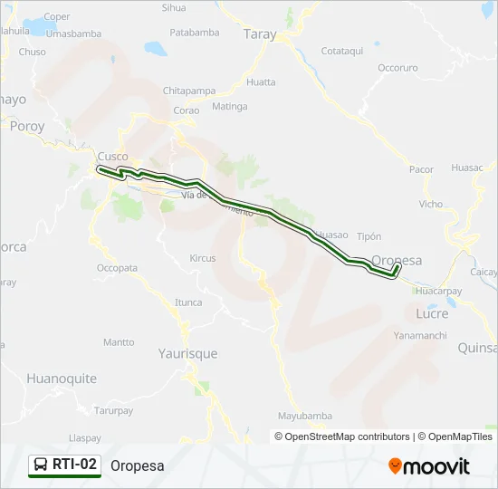 RTI-02 Bus Line Map