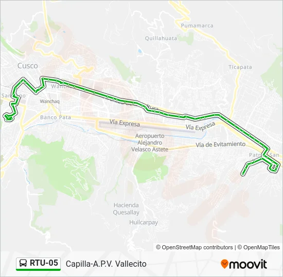 RTU-05 Bus Line Map