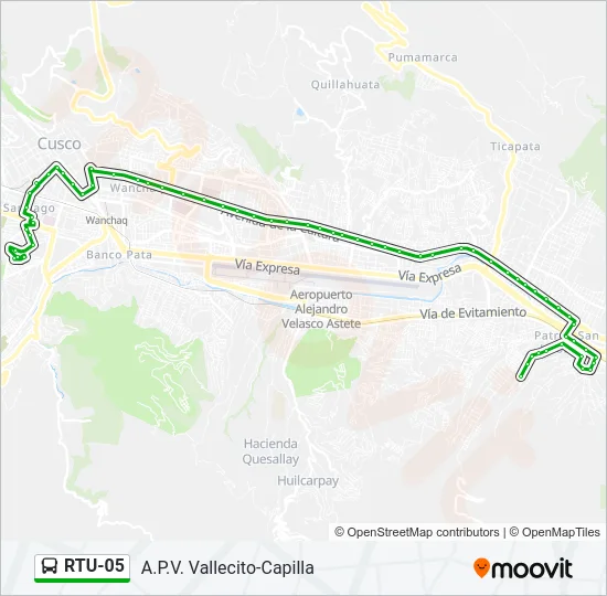 RTU-05 Bus Line Map