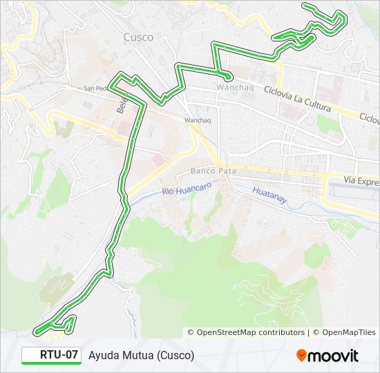 RTU-07 bus Line Map
