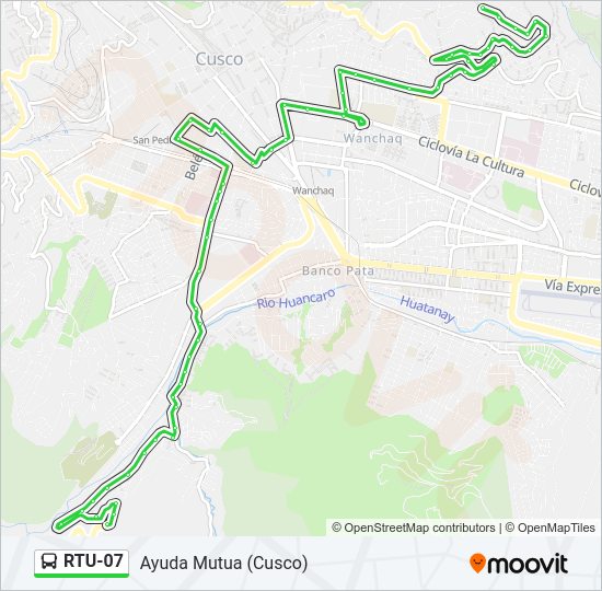 RTU-07 Bus Line Map