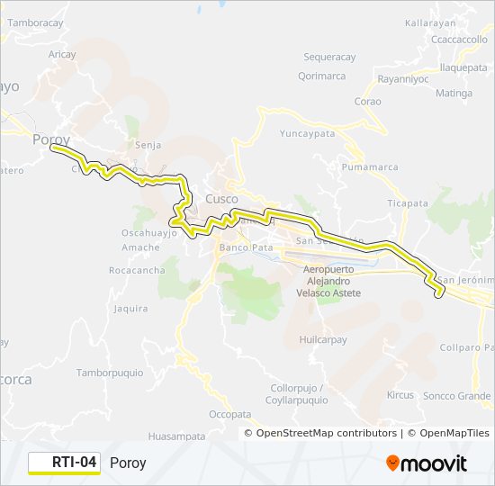 RTI-04 bus Line Map