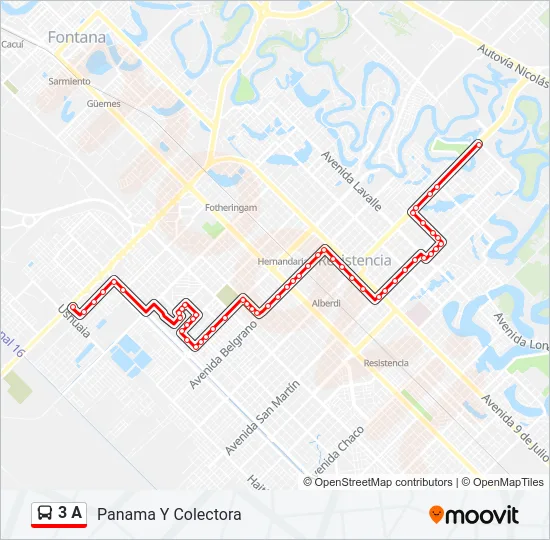 3 A Bus Line Map