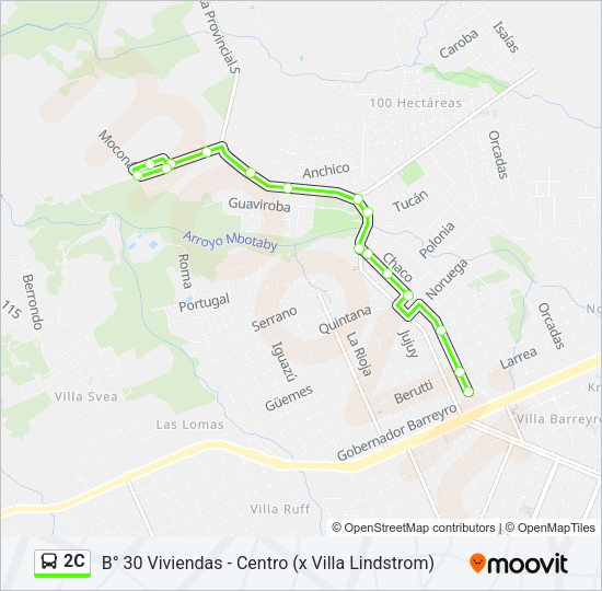 2C Bus Line Map