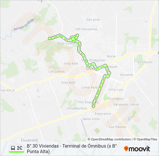 2C Bus Line Map