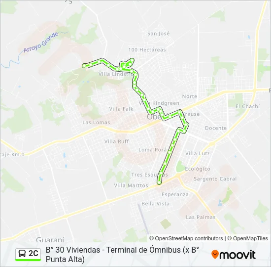 2C Bus Line Map