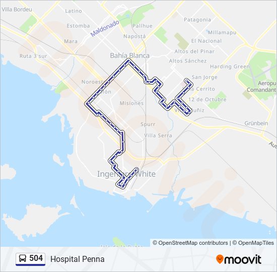 504 Route Schedules, Stops & Maps Hospital Penna (Updated)
