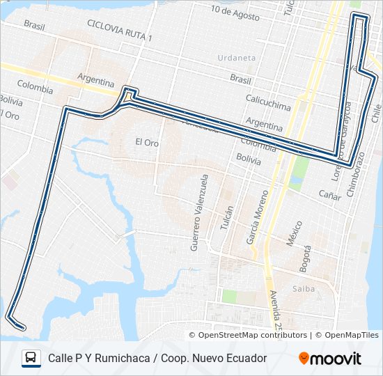 Ruta 44 Horarios Paradas Y Mapas Batallon Del Suburbio Venezuela