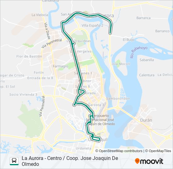 RUTA 63 bus Line Map