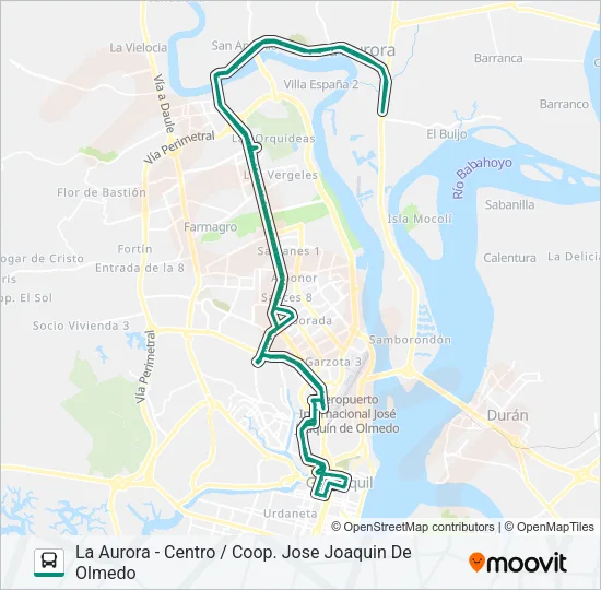 RUTA 63 Bus Line Map