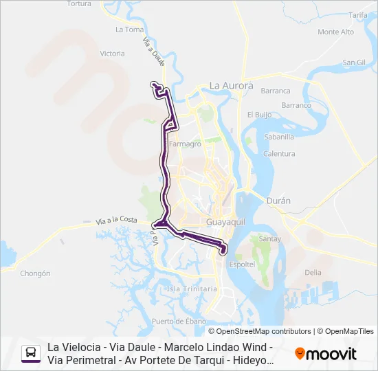 RUTA 69 Bus Line Map