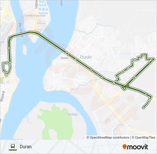Mapa de RUTA 81 -2 de autobús