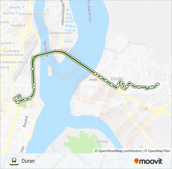 RUTA 18-3 Bus Line Map