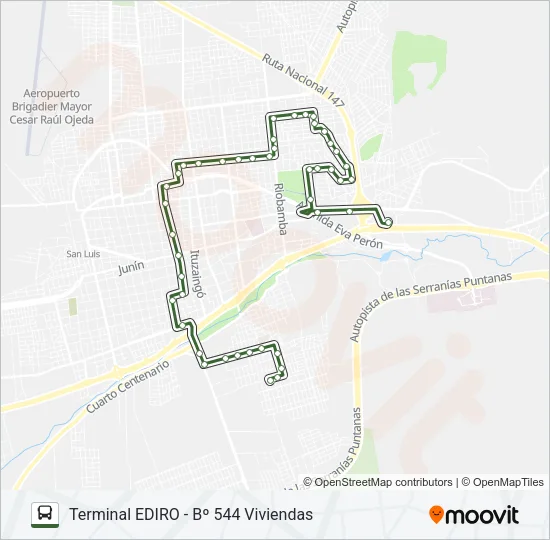 A Bus Line Map